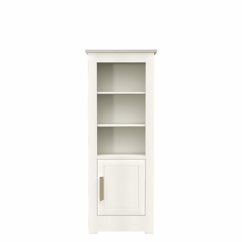 Hill and Hunter - Modo Dining Narrow Half Panelled Bookcase